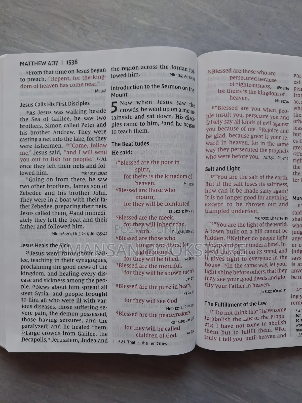 NIV Super Giant Print Reference Bible