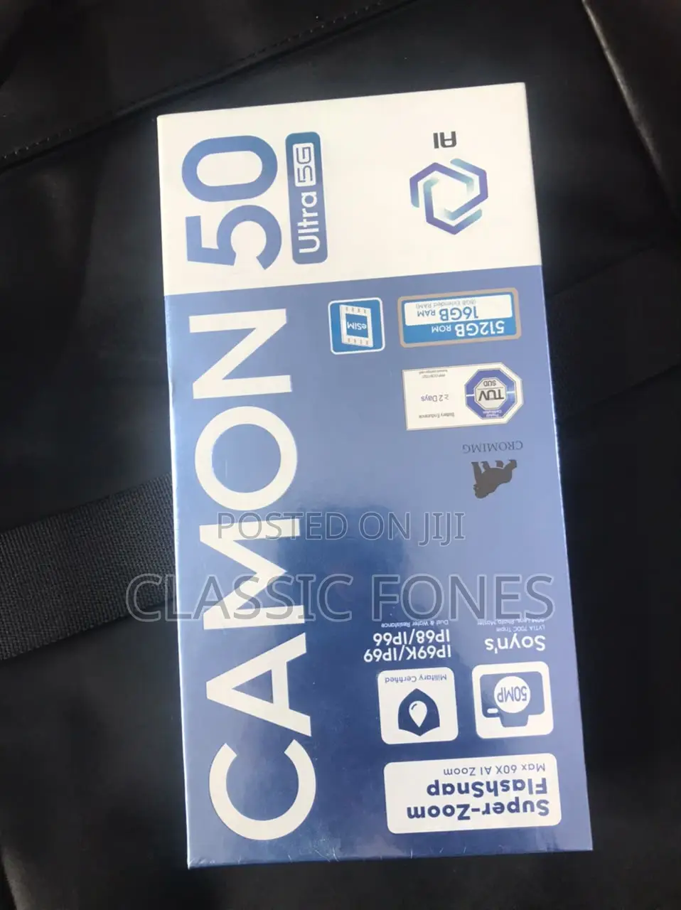 New Tecno Camon 50 Ultra 512 GB Blue