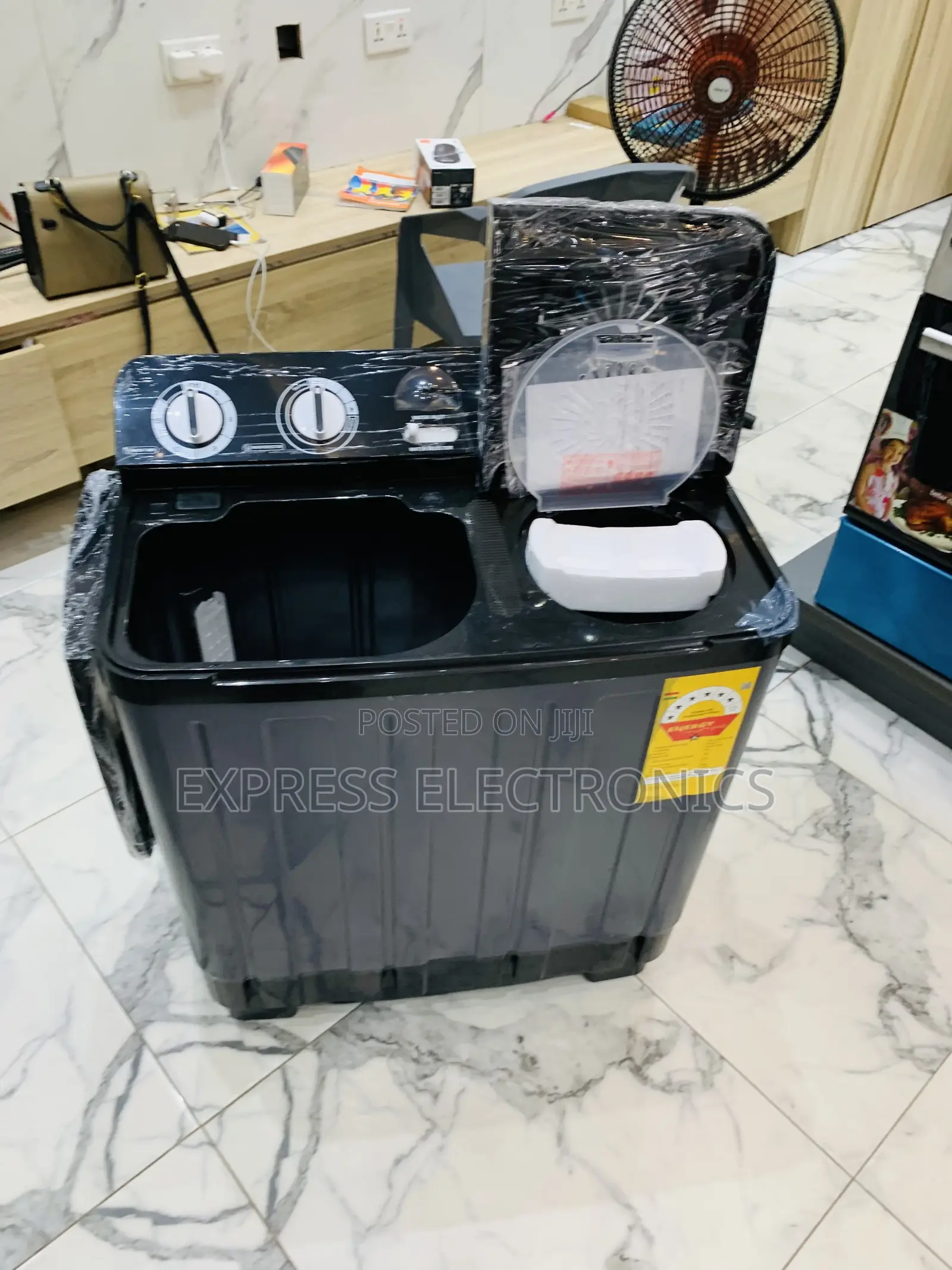 Shop the New Nasco 7.0kg Twin Tub Washing Machine - Dark (NAS-07-TW)