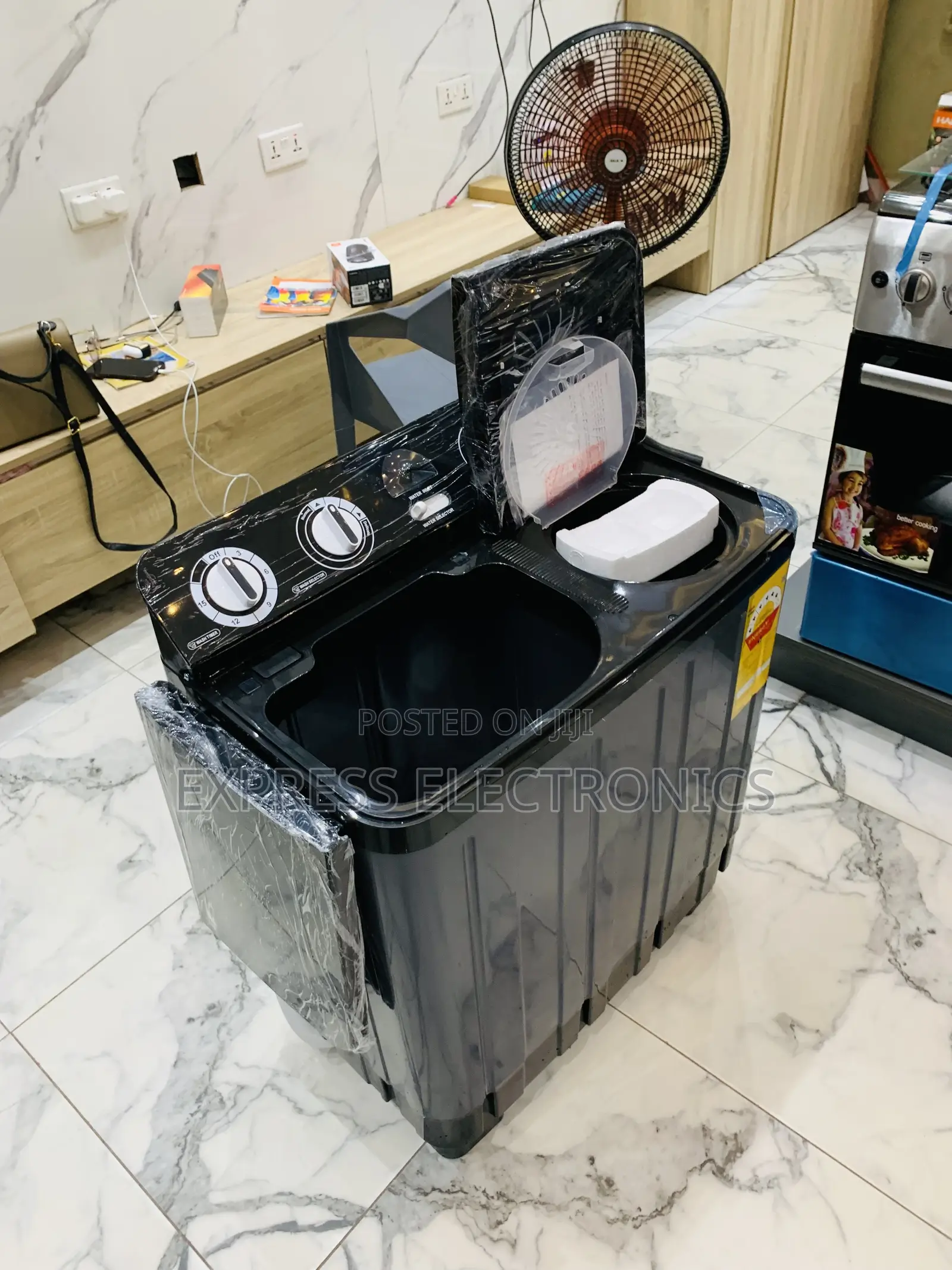 Shop the New Nasco 7.0kg Twin Tub Washing Machine - Dark (NAS-07-TW)