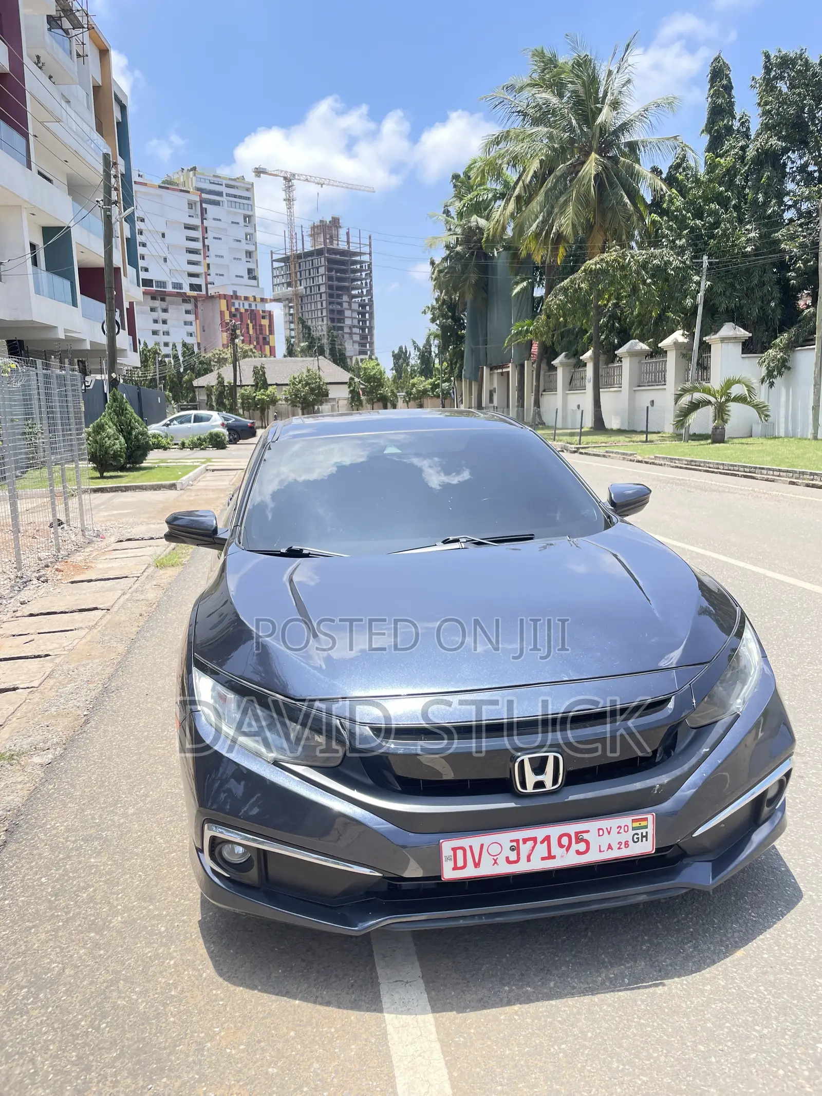 Honda Civic EX Sedan 2019 Gray