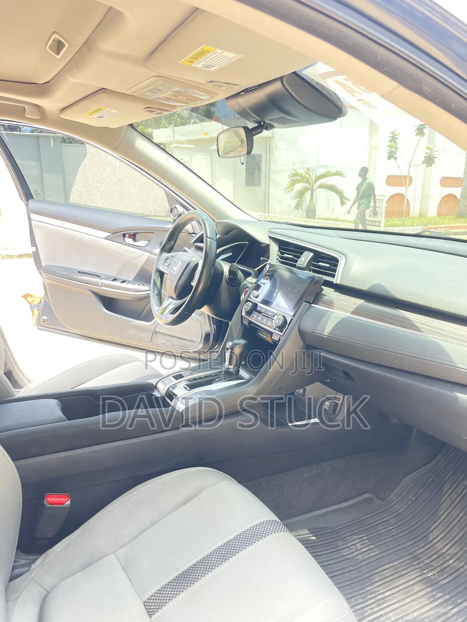 Honda Civic EX Sedan 2019 Gray
