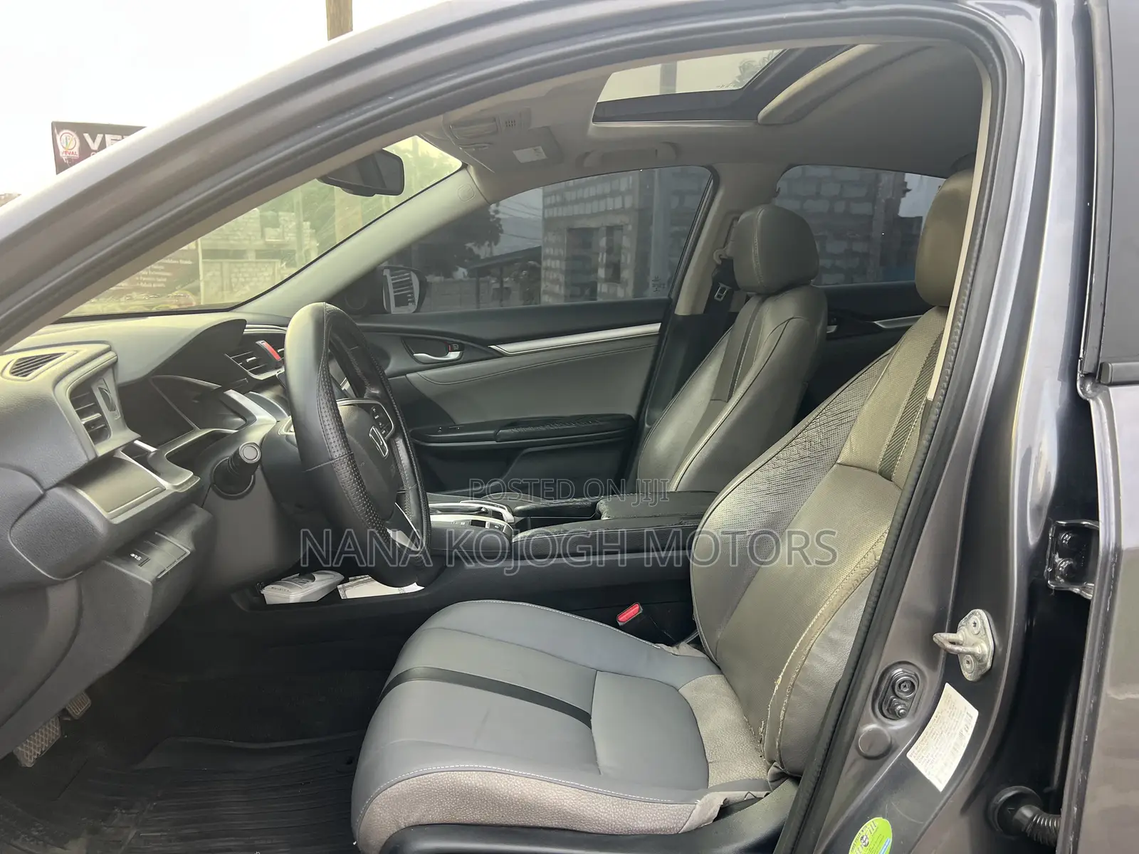 Honda Civic EX-L 4dr Sedan (1.5L 4cyl) 2017 Gray