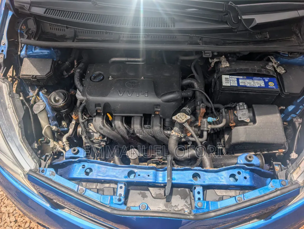 Toyota Yaris 2013 Blue