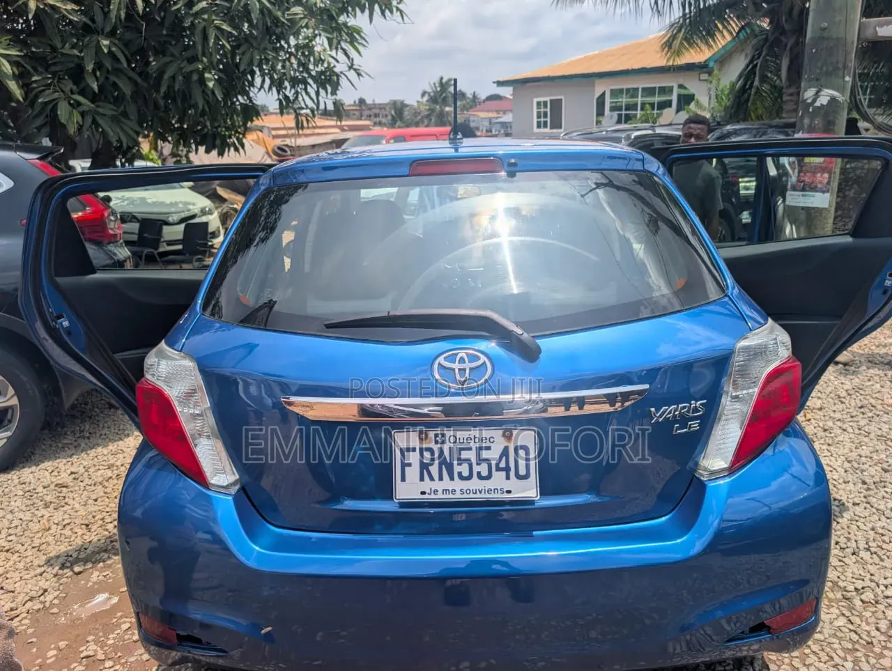 Toyota Yaris 2013 Blue