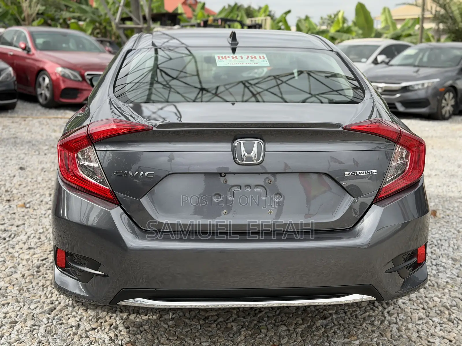 Honda Civic Touring Sedan 2019 Gray