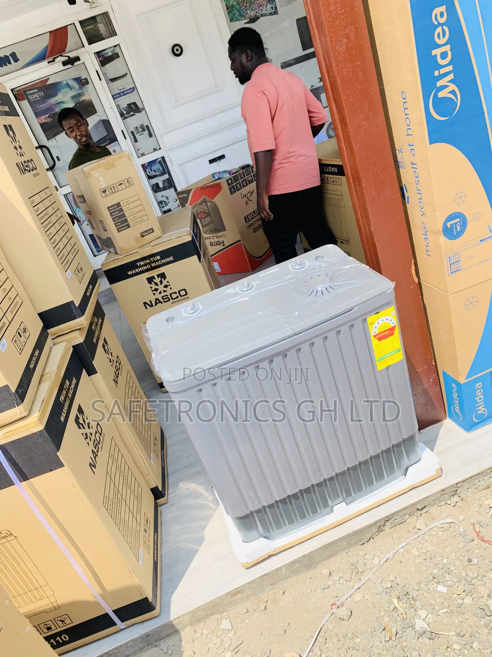 New Design Nasco 11KG Twin Tub Washing Machine NAS-11-TW