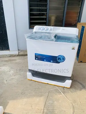 Ultra High Midea 18 KG Twin Tub Semi Automatic Washing  (MT100W180/WGH
