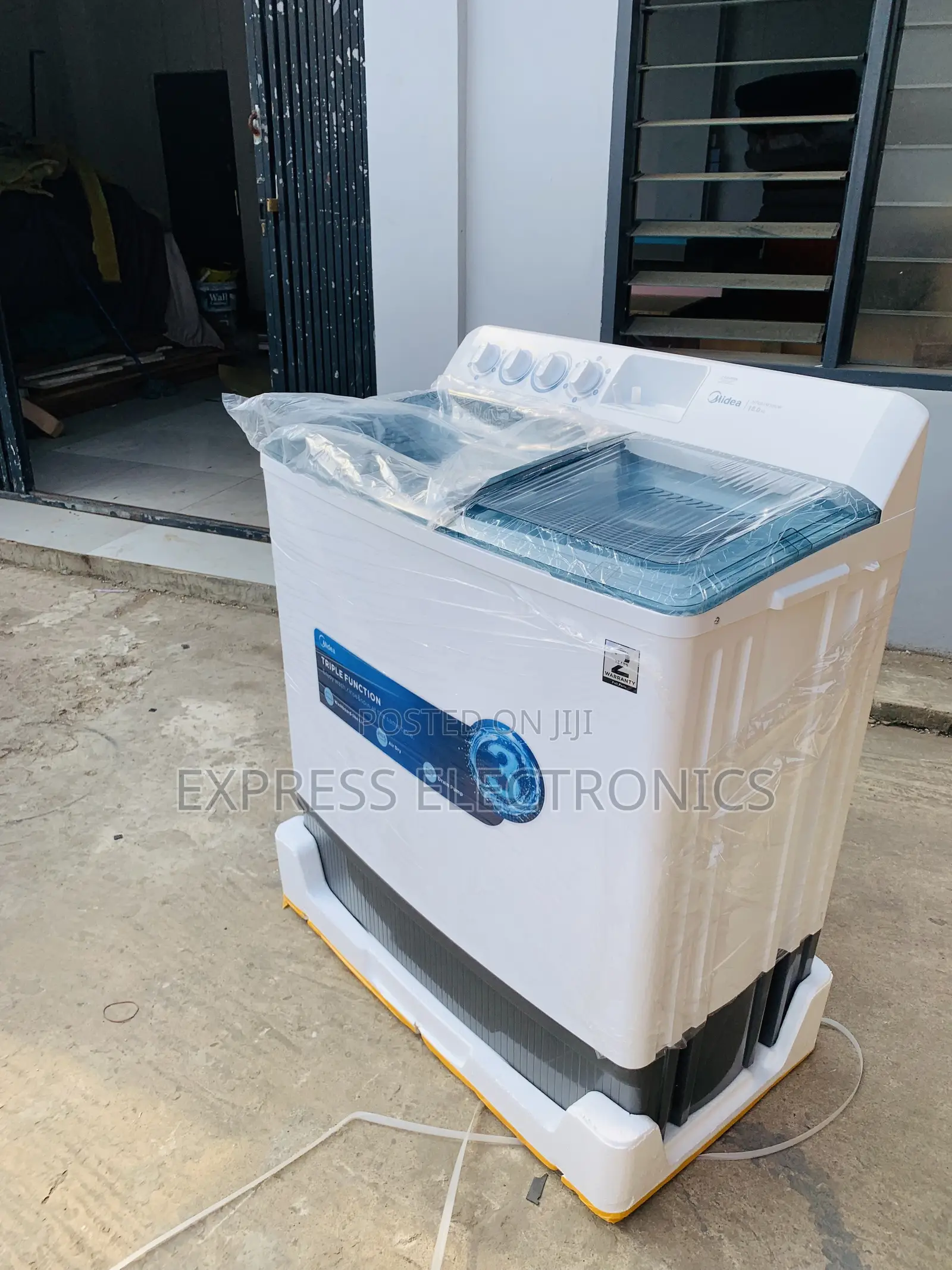 Limited Stock Midea 18 KG Twin Tub Semi Auto Washing (MT100W180/WGH