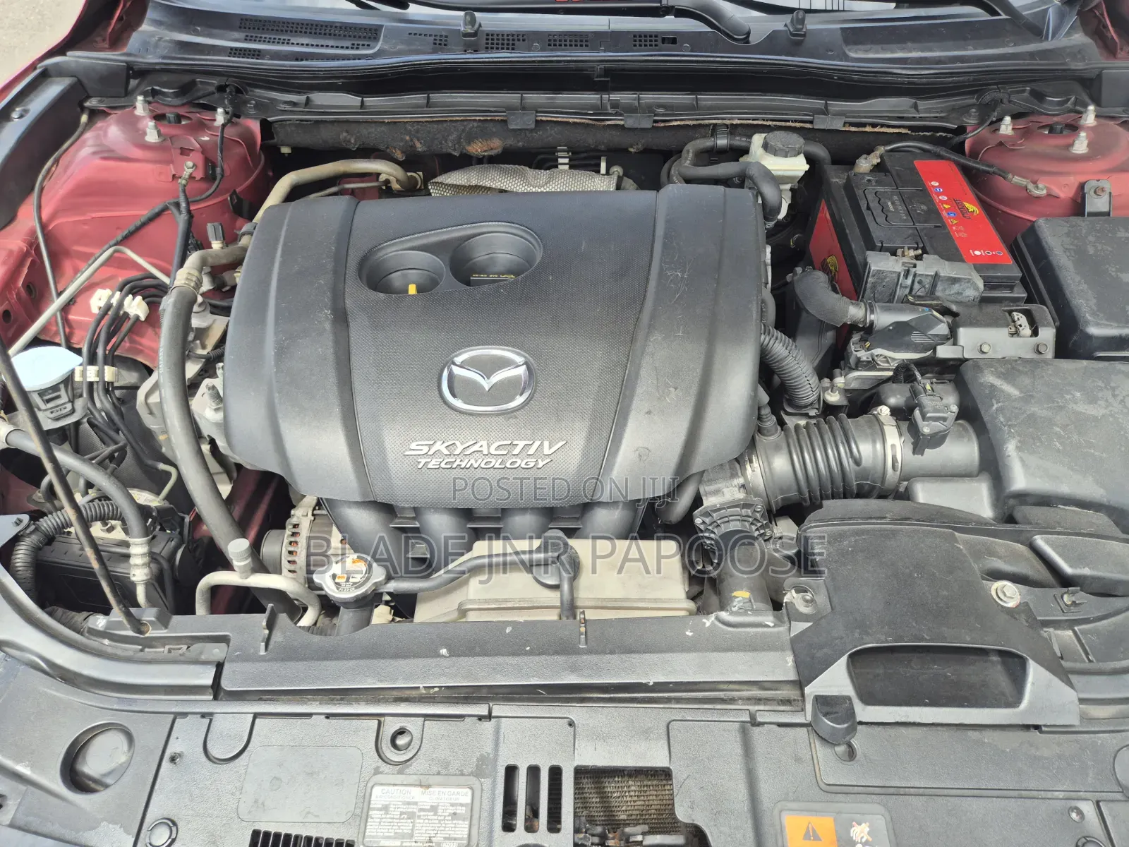 Mazda 3 2017 Red