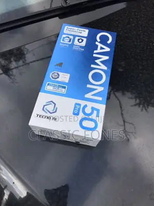New Tecno Camon 50 Pro 256 GB Black