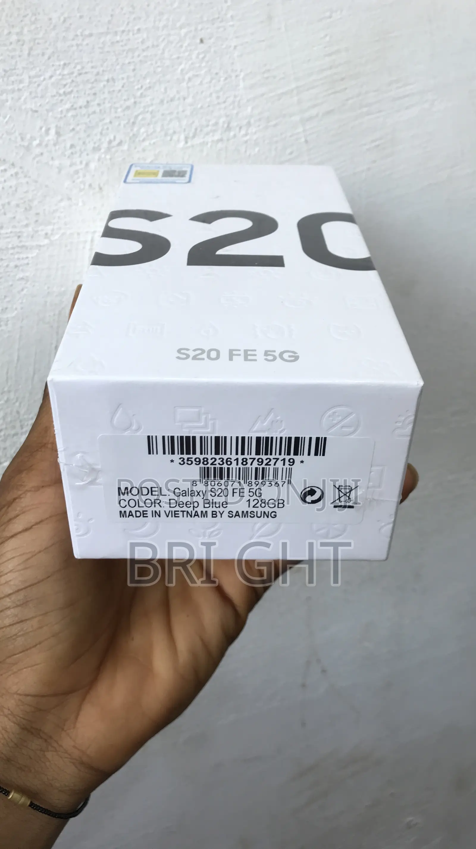 New Samsung Galaxy S20 FE 5G 128 GB Blue