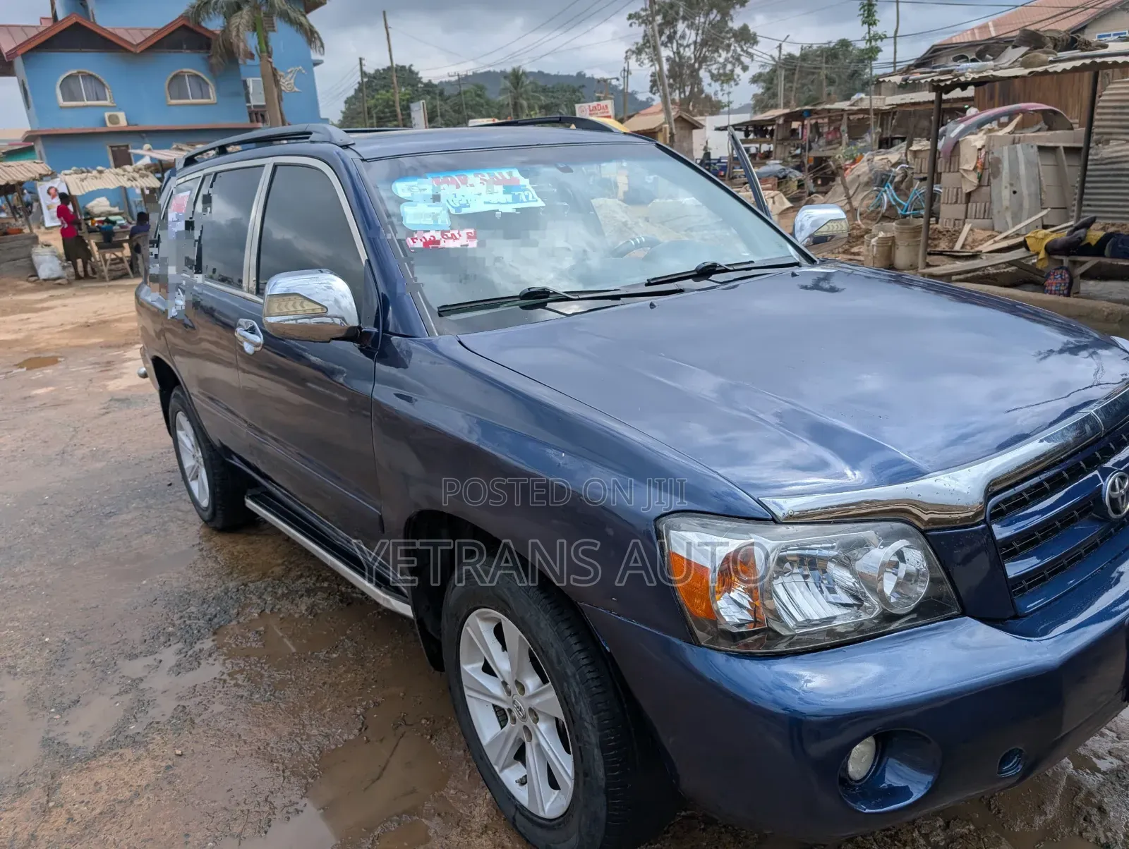 Toyota Highlander 2009 Blue