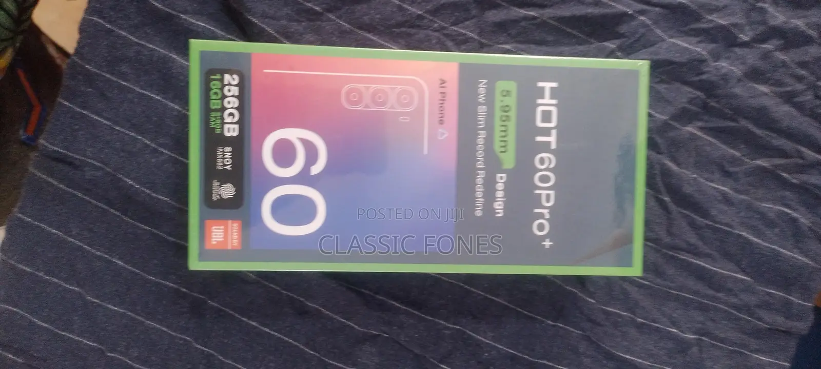 New Infinix Hot 60 Pro+ 256 GB Black