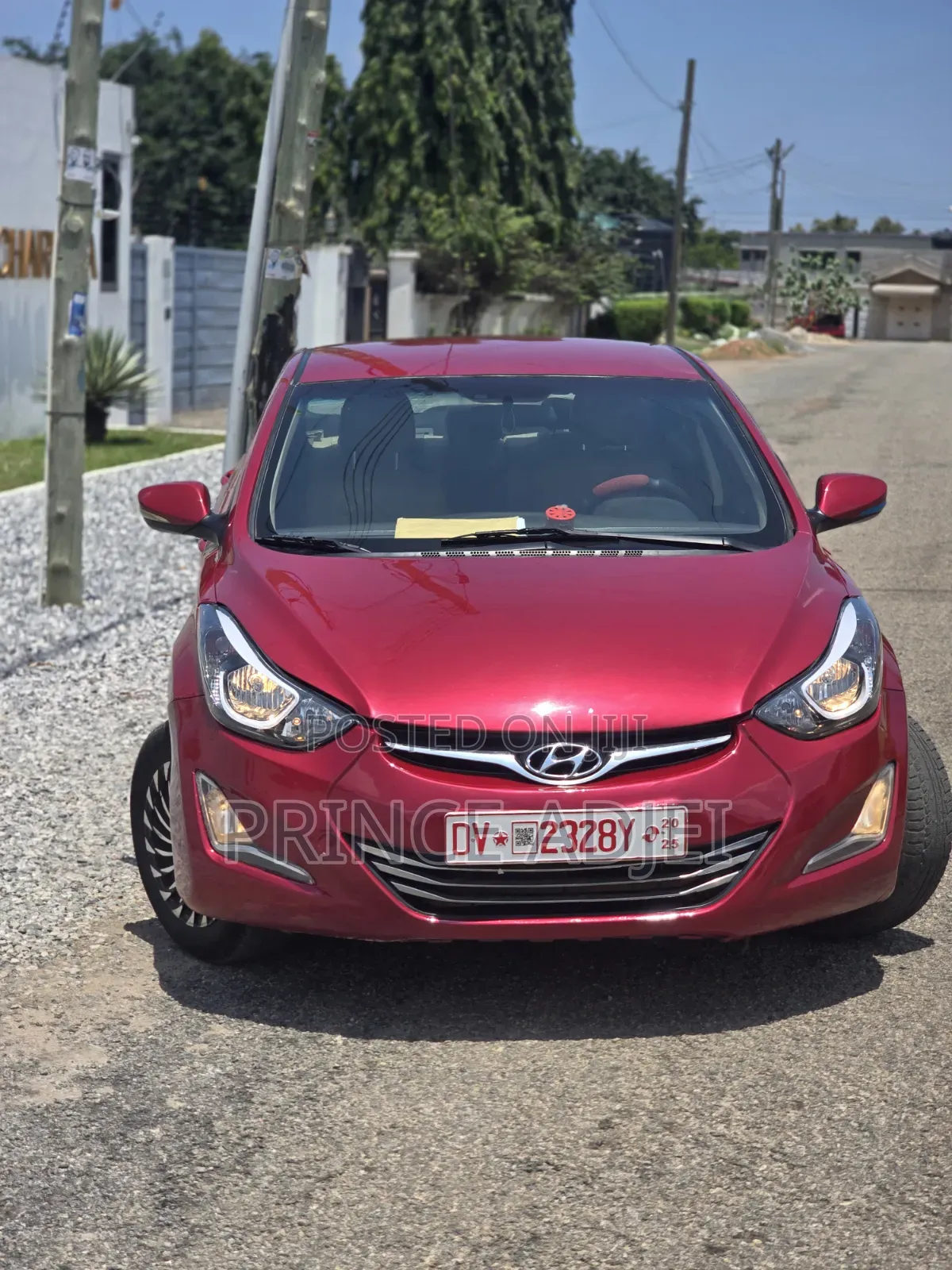 Hyundai Elantra 2014 Red