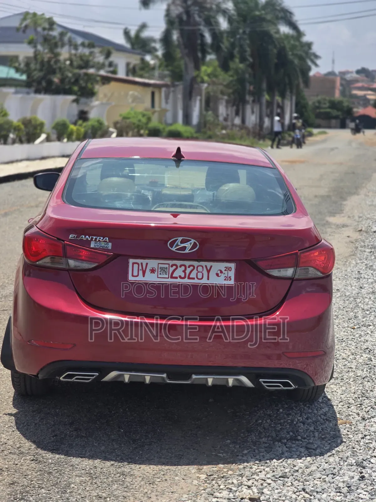 Hyundai Elantra 2014 Red