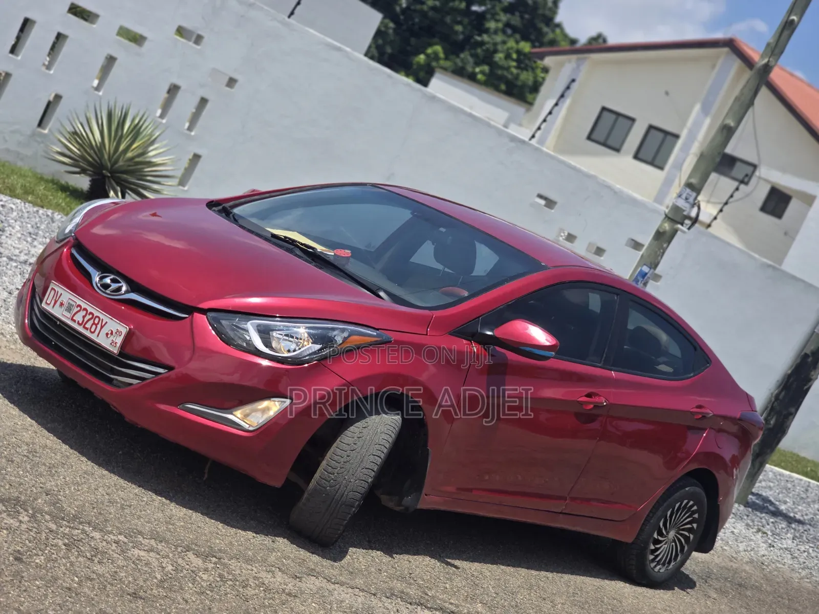 Hyundai Elantra 2014 Red