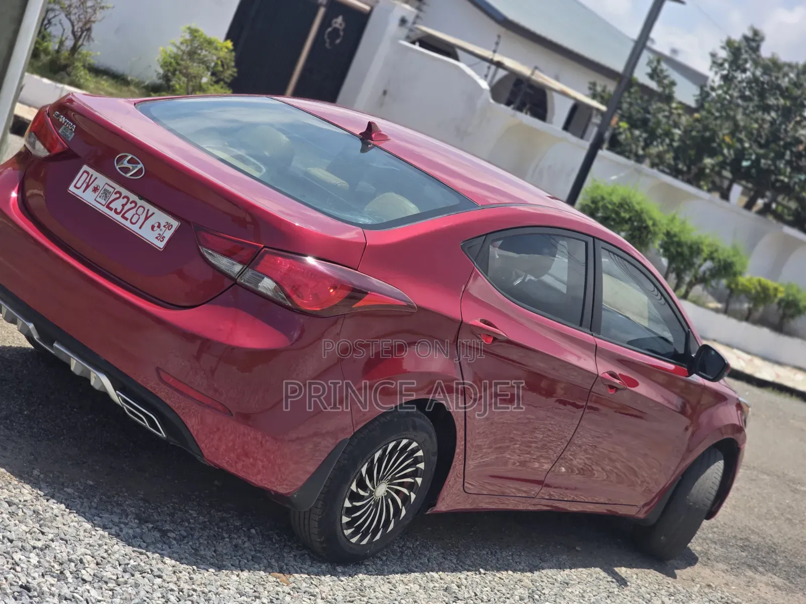 Hyundai Elantra 2014 Red