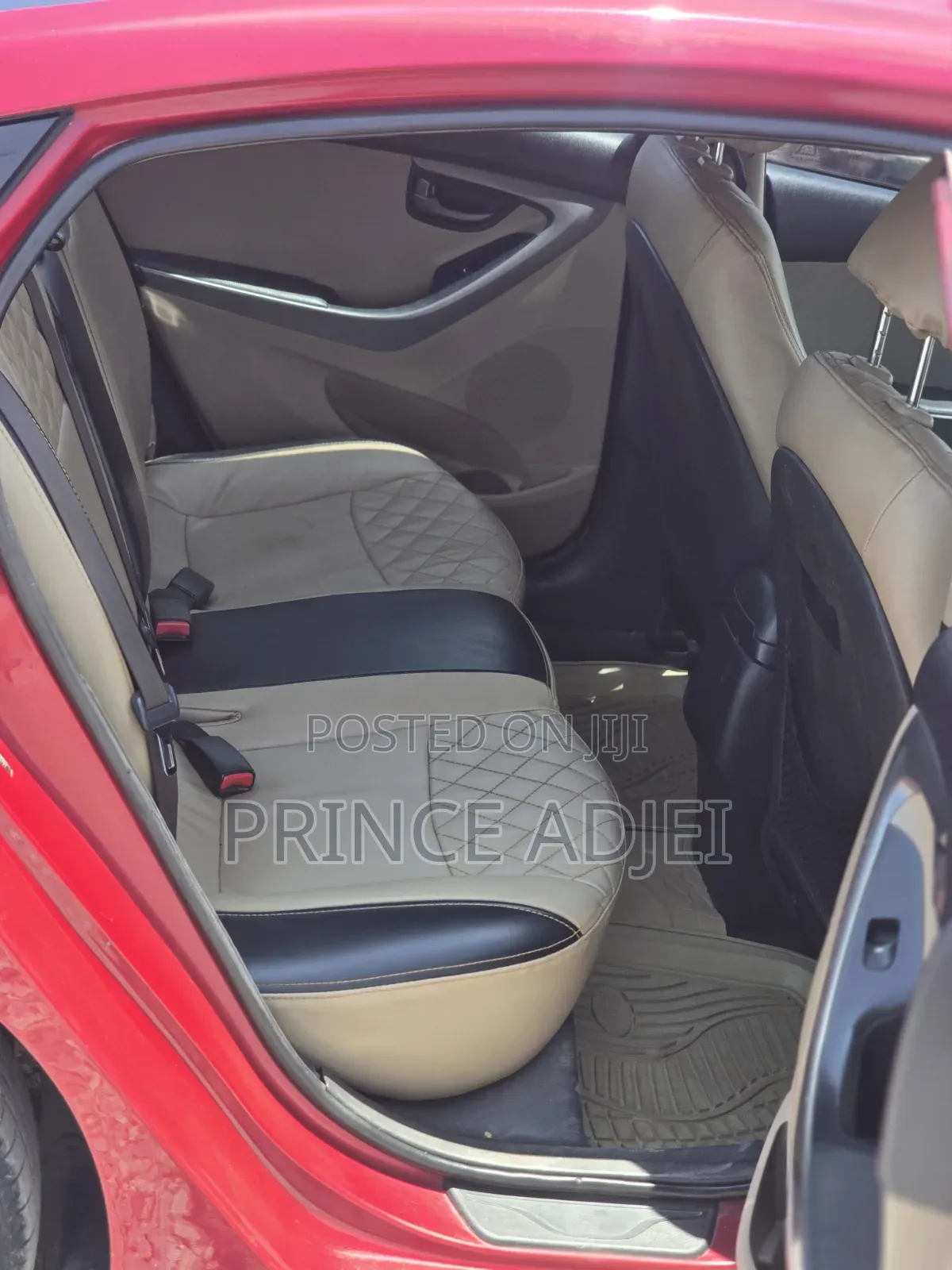 Hyundai Elantra 2014 Red
