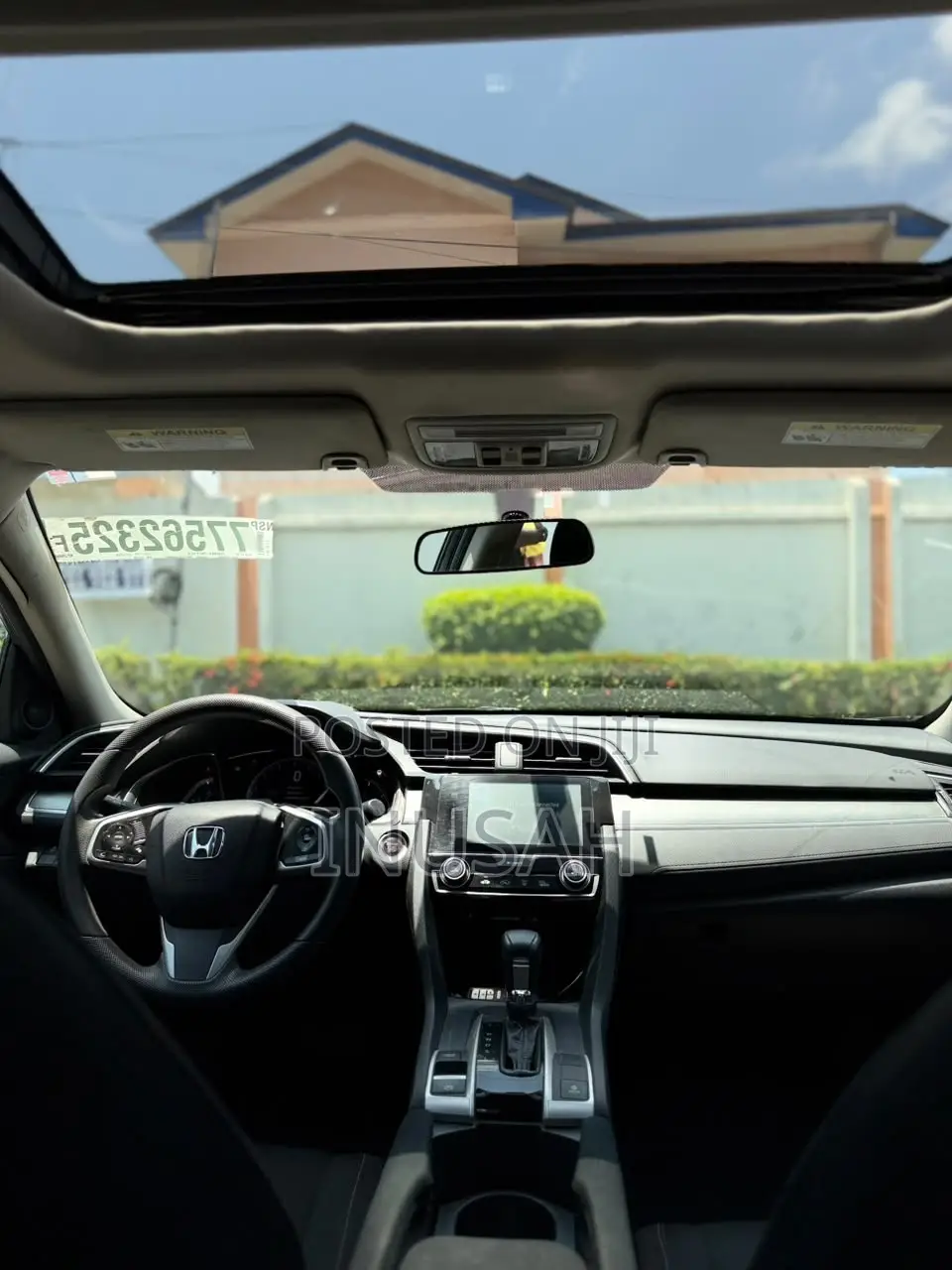Honda Civic EX-T 4dr Sedan (1.5L 4cyl) 2017 Gray