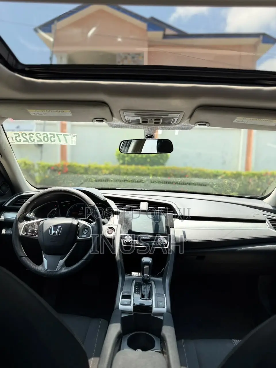 Honda Civic EX-T 4dr Sedan (1.5L 4cyl) 2017 Gray