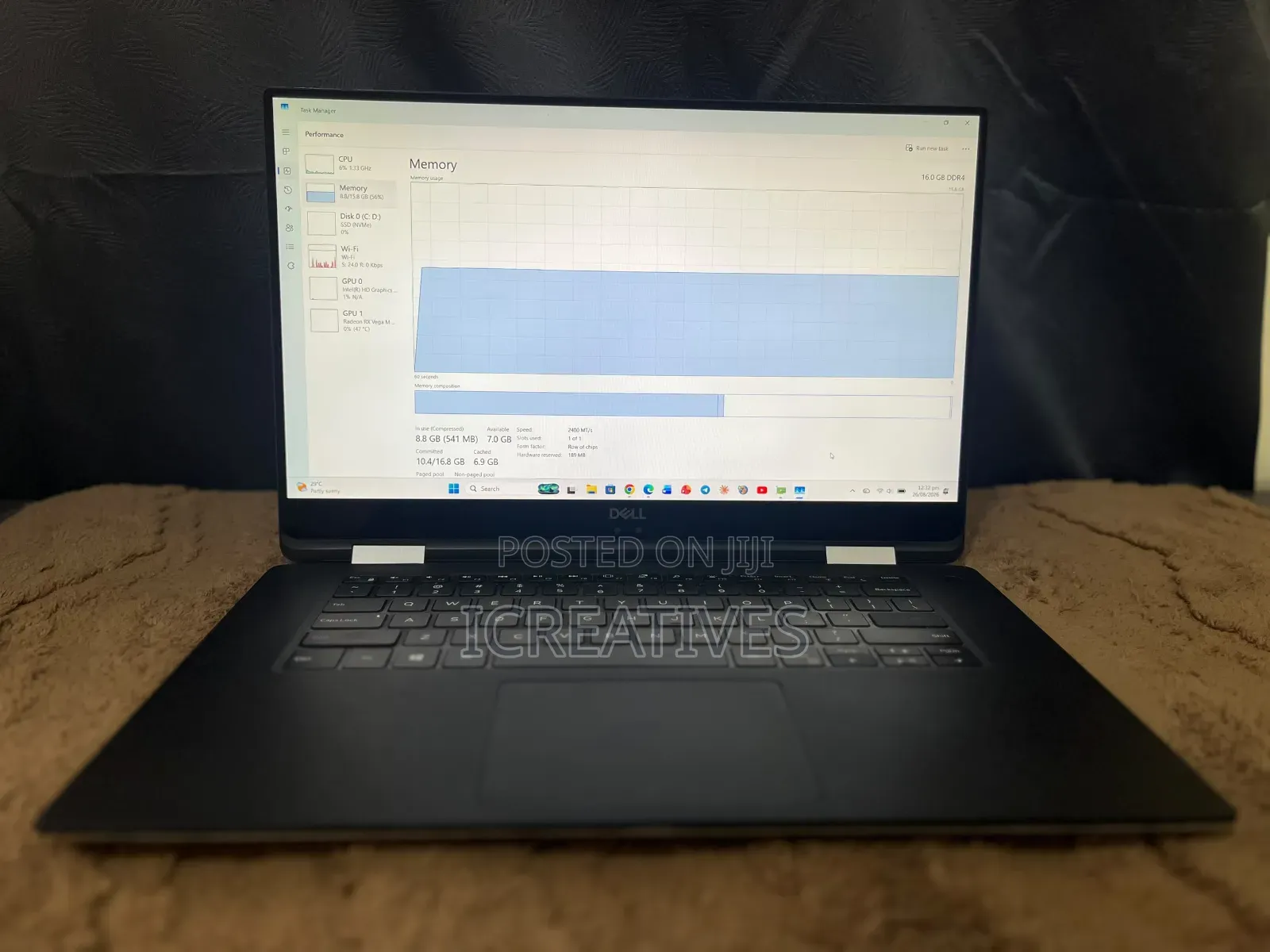 Laptop Dell XPS 15 9575 2-in-1 16GB Intel Core i7 SSD 512GB