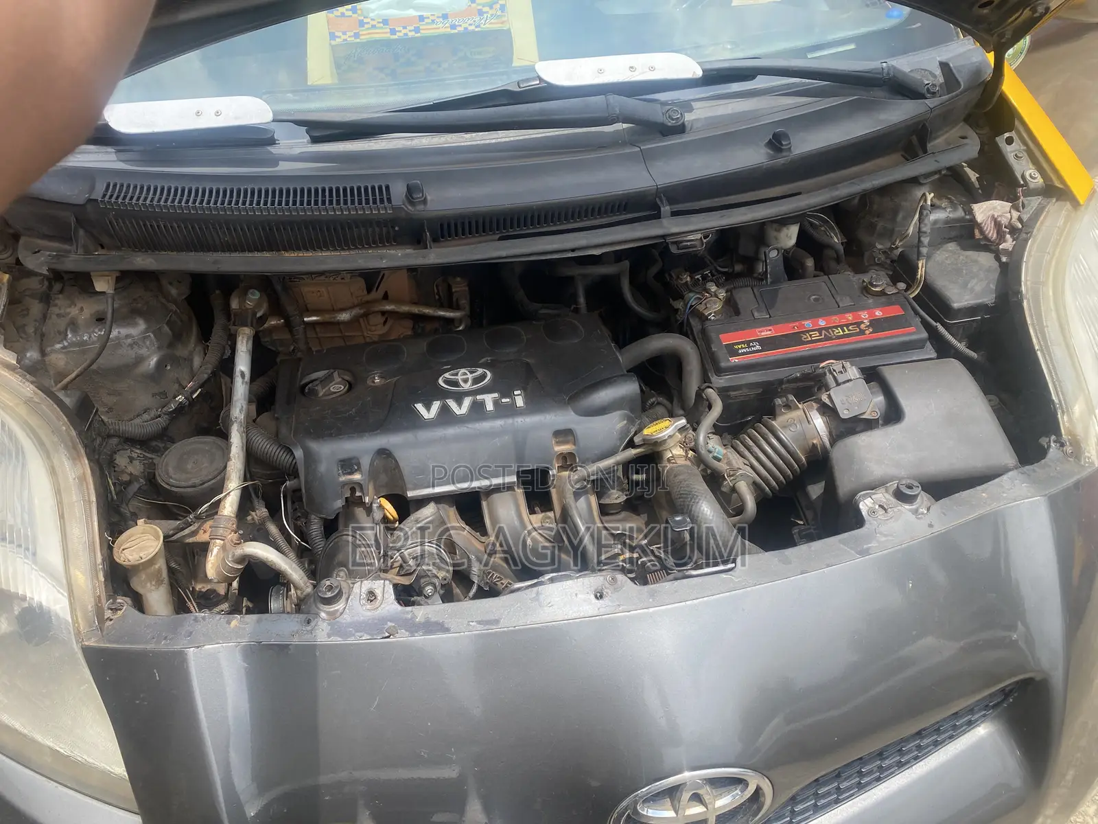 Toyota Yaris 2010 Gray