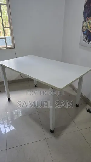 White Wooden Table
