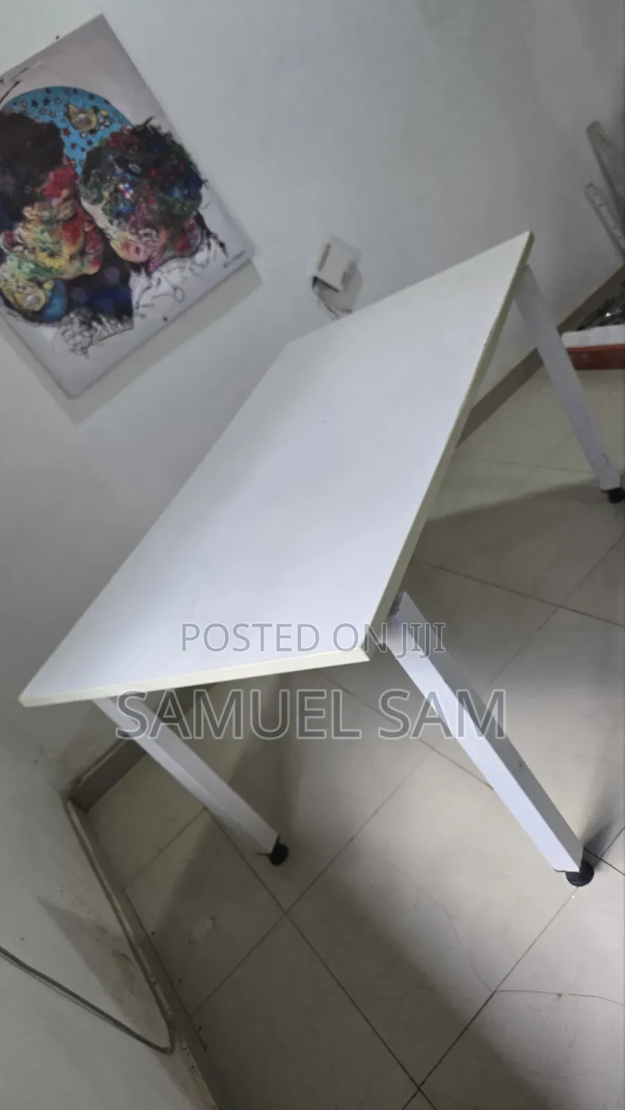 White Wooden Table