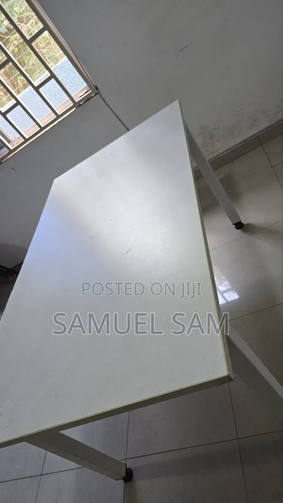White Wooden Table
