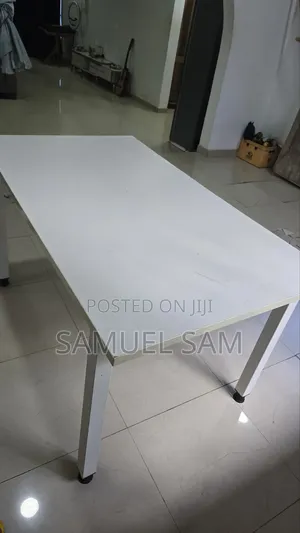 White Wooden Table