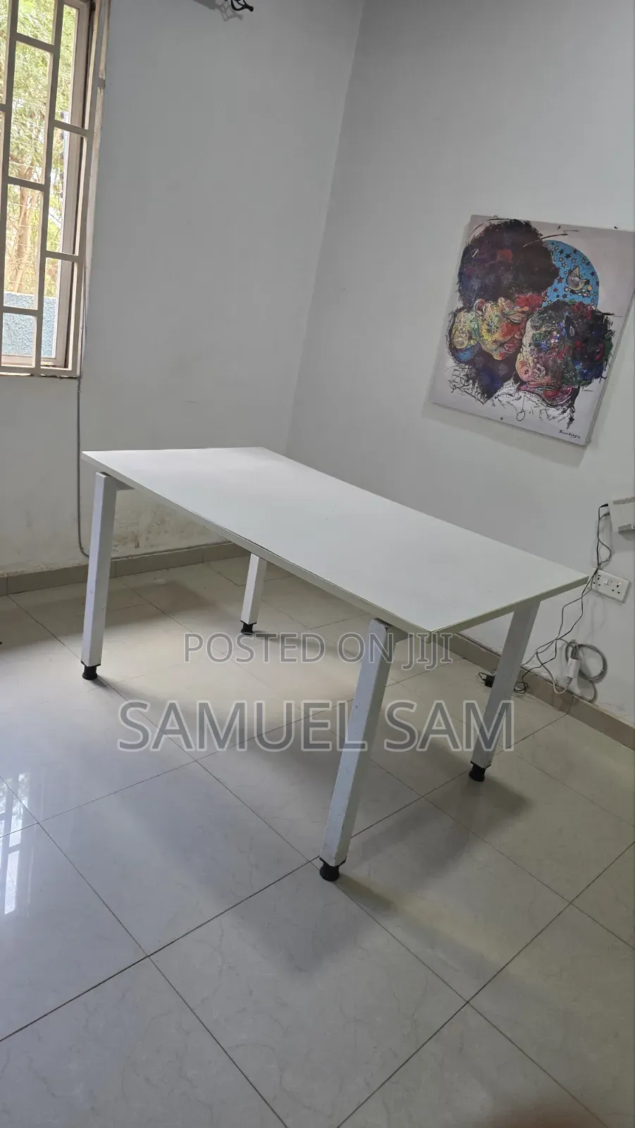White Wooden Table