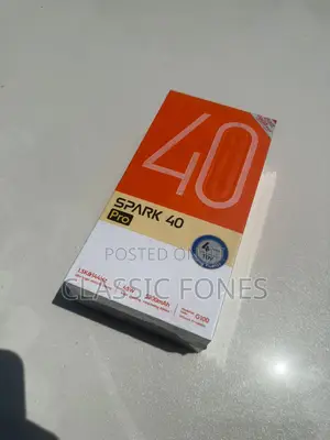 New Tecno Spark 40 Pro 256 GB Black