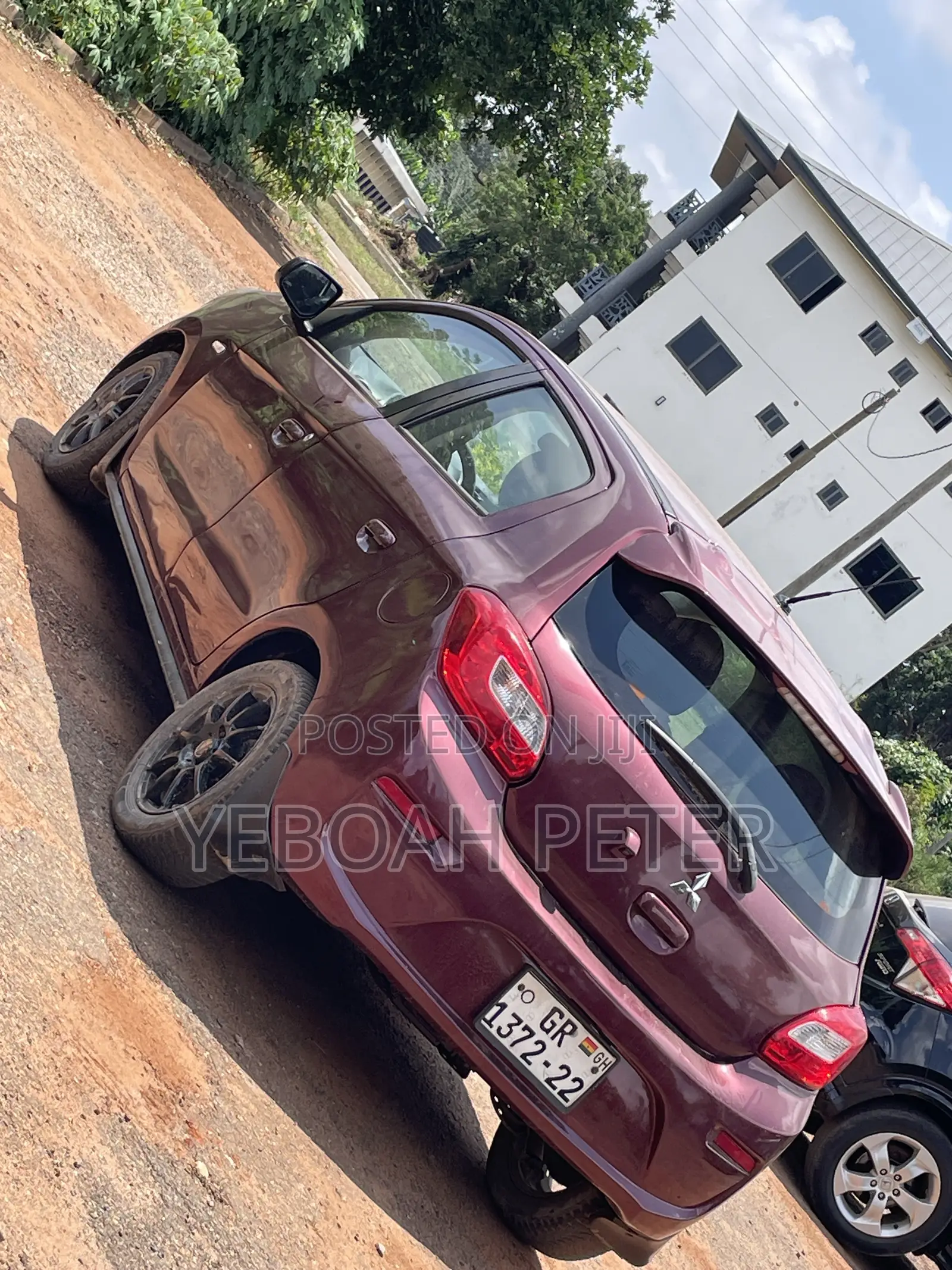 Mitsubishi Mirage 2019 Burgundy