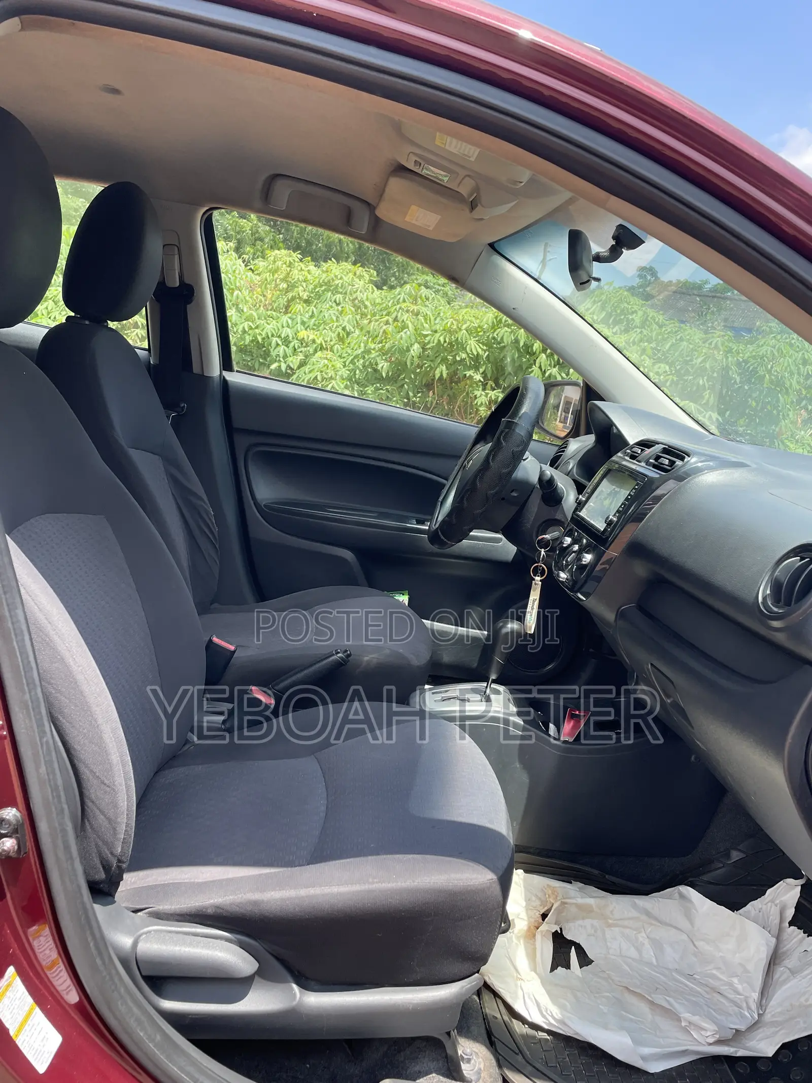 Mitsubishi Mirage 2019 Burgundy