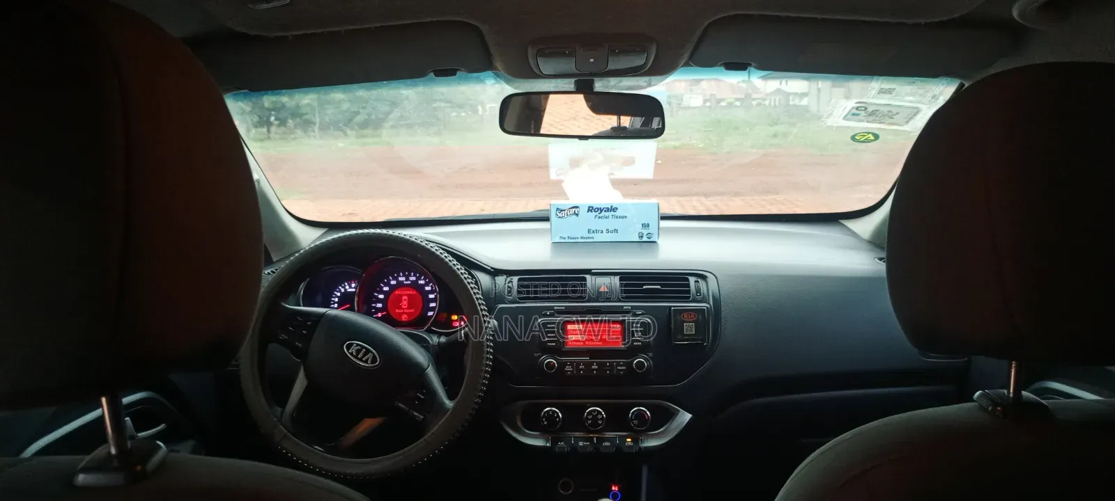 Kia Rio 2012 Black