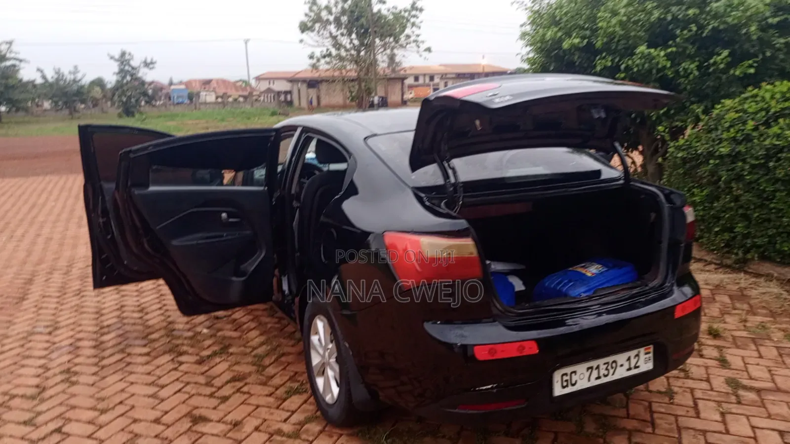 Kia Rio 2012 Black