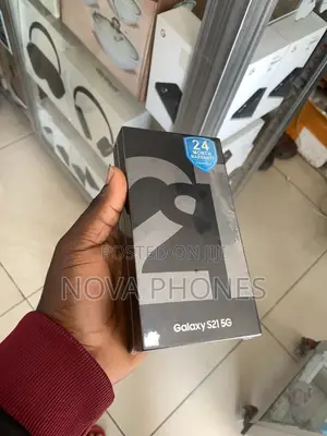 New Samsung Galaxy S21 5G 128 GB Blue