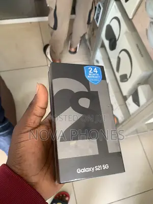 New Samsung Galaxy S21 5G 128 GB Blue
