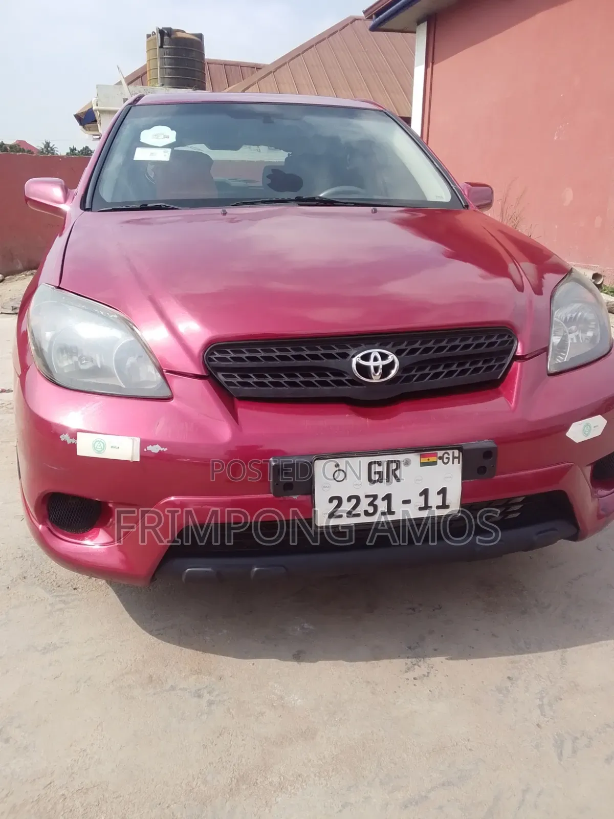 Toyota Matrix 2005 Red