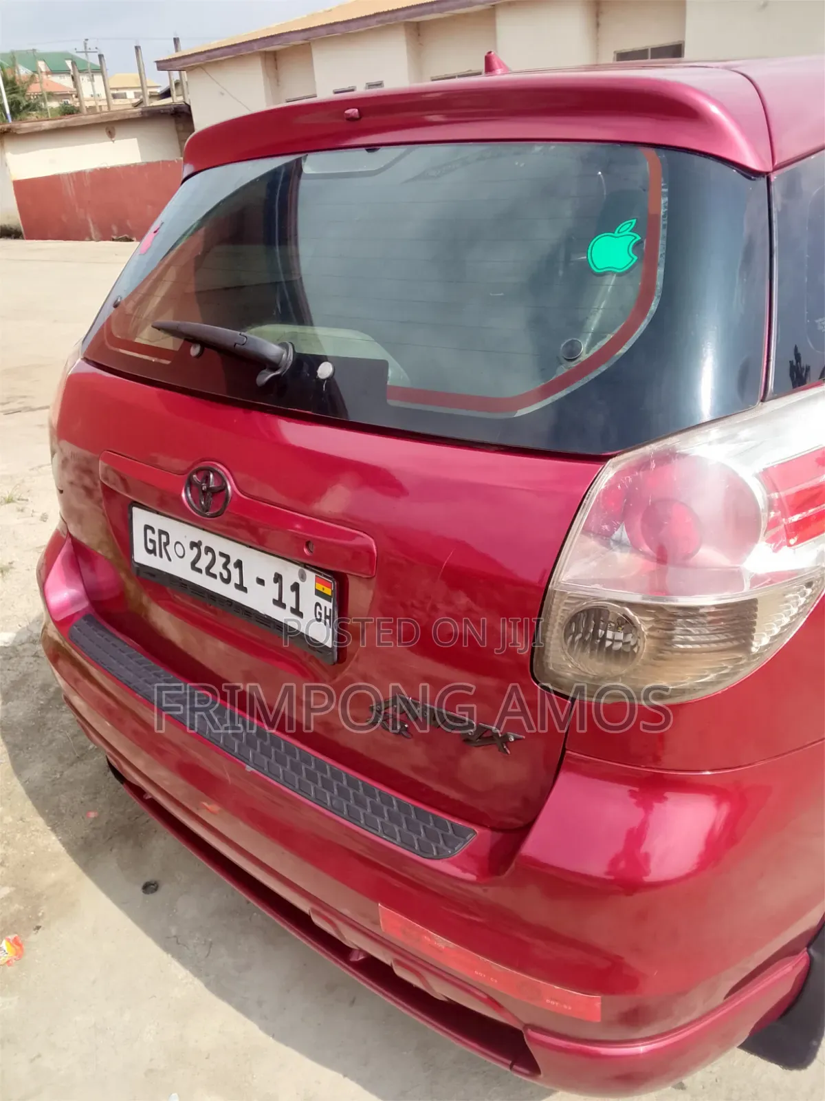Toyota Matrix 2005 Red