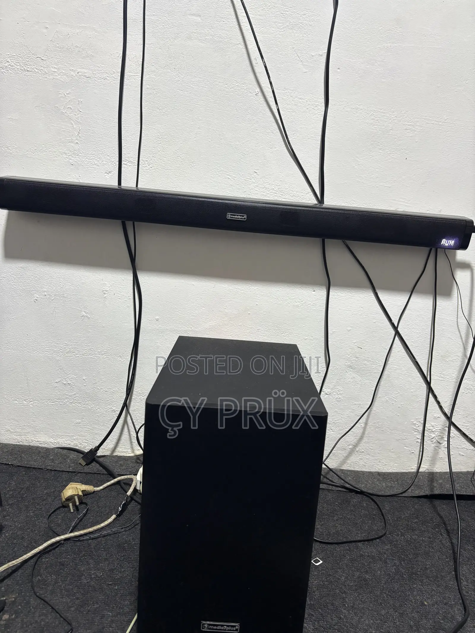 Media7Plus Bluetooth Soundbar and Bass Speaker – Home Theatre System