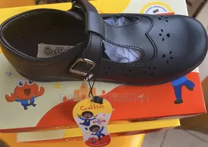 Crab Kids Black Shoe