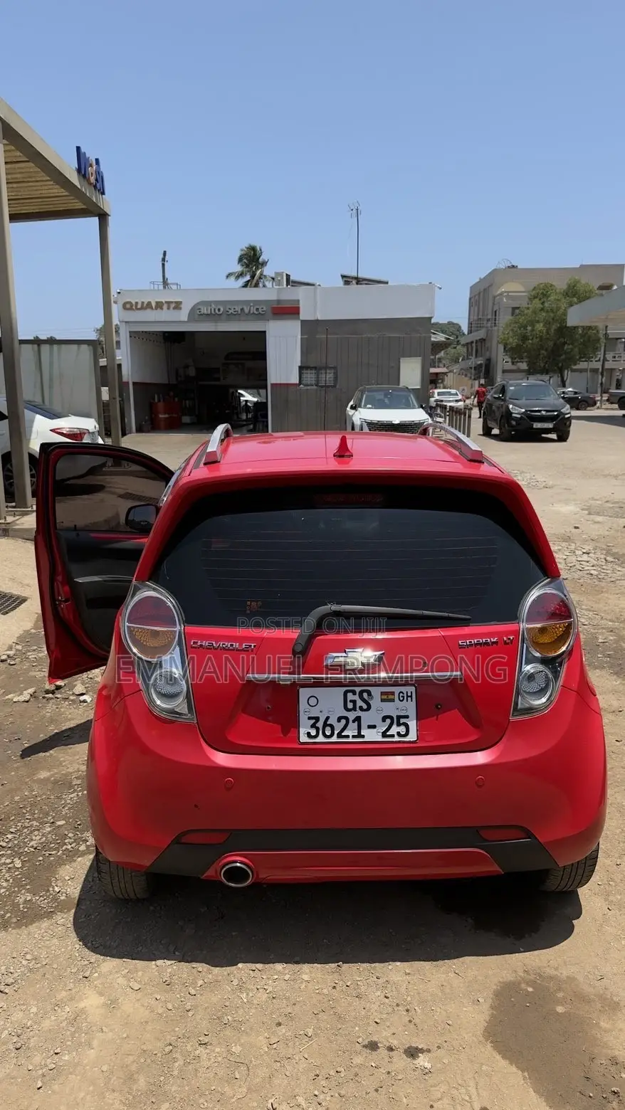 Chevrolet Spark 2013 Red