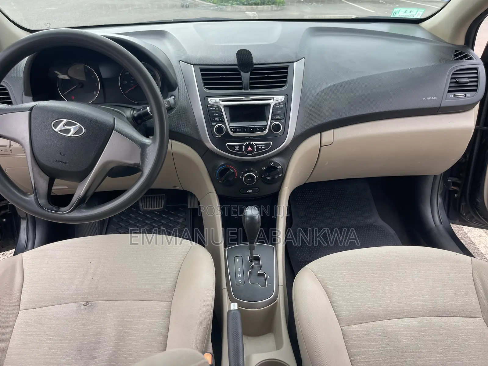 Hyundai Accent 2016 Black