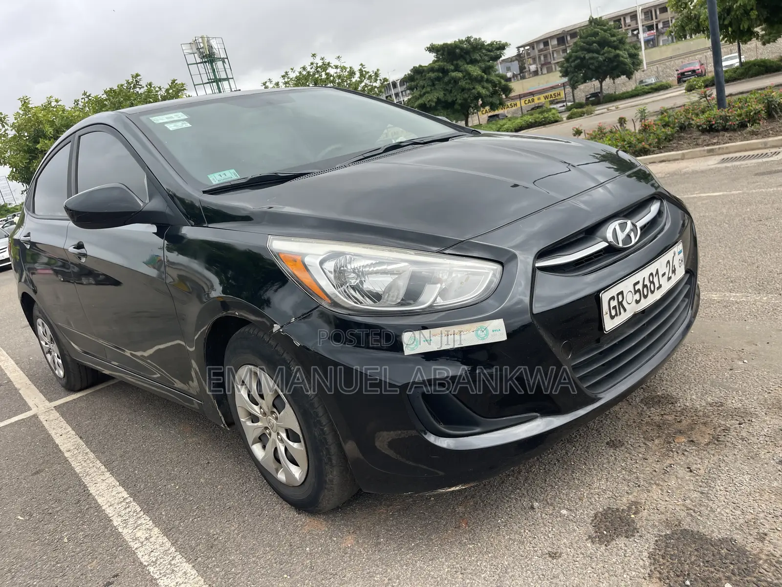 Hyundai Accent 2016 Black