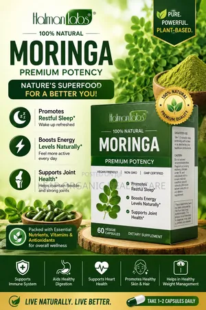 Organic Moringa Capsules