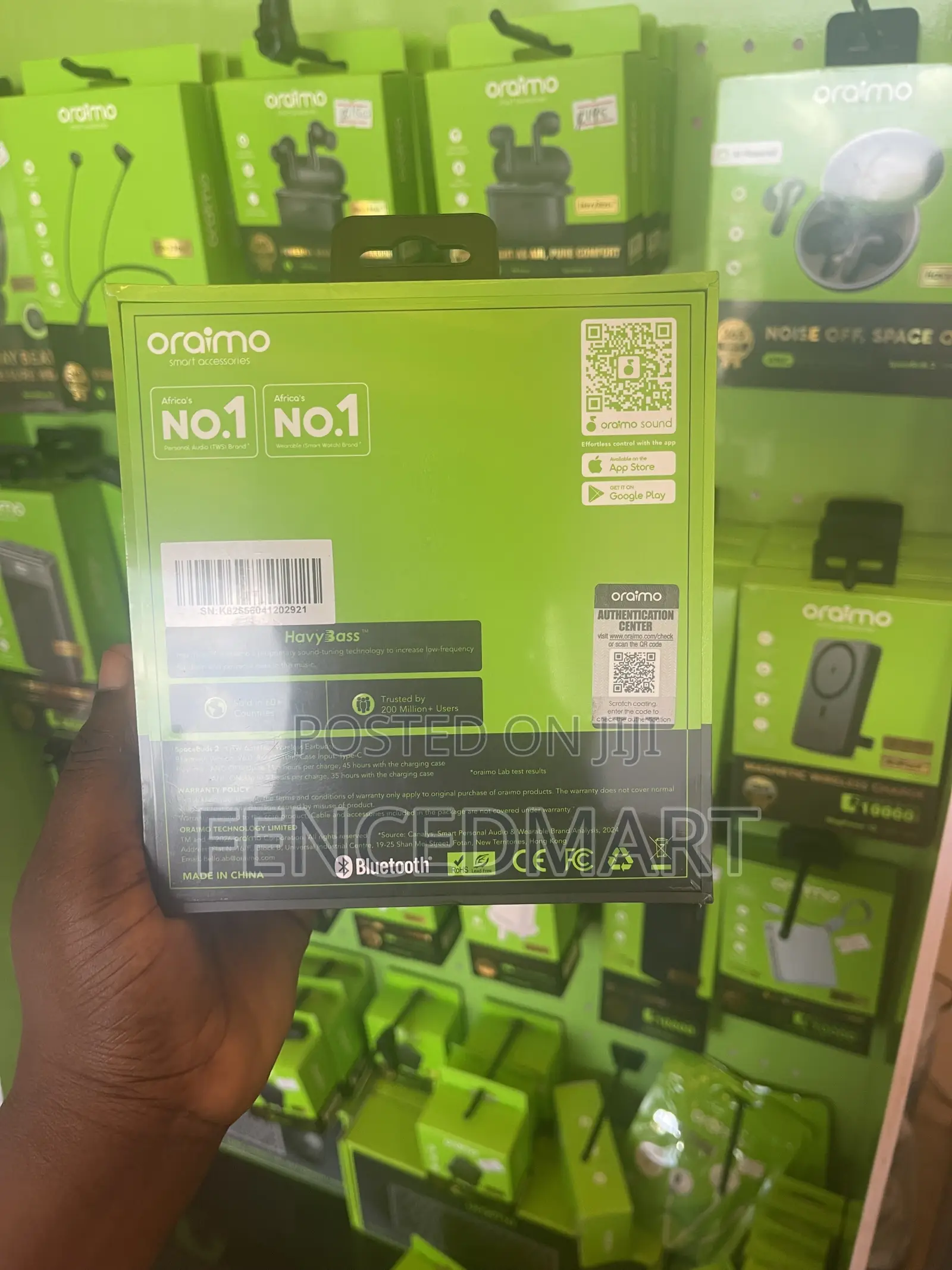 Oraimo SpaceBuds 2 ANC Wireless Earbuds