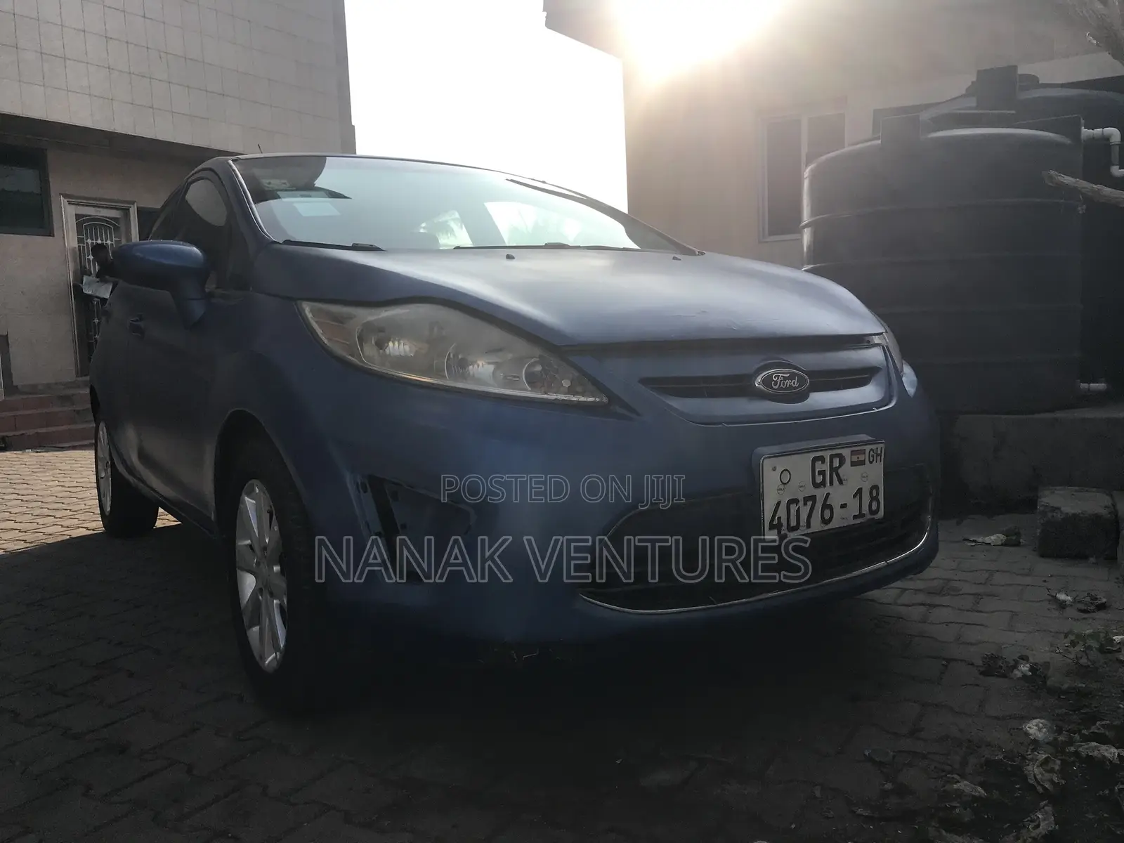 Ford Fiesta SEL Sedan 2012 Blue