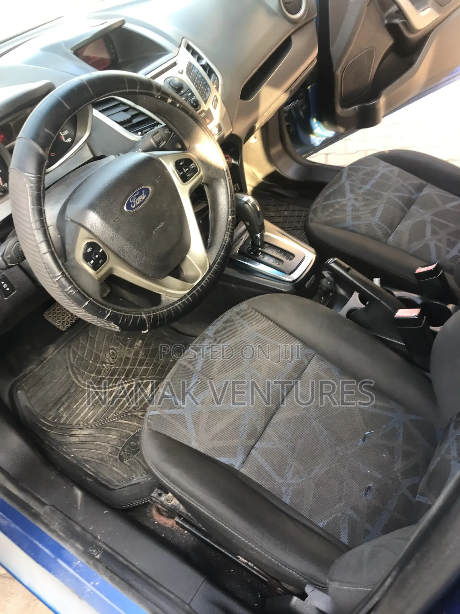 Ford Fiesta SEL Sedan 2012 Blue
